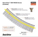 Simpson Strong-Tie Deck-Drive™ DSV #8x1-5/8 Wood Screws 1000ct Collated1