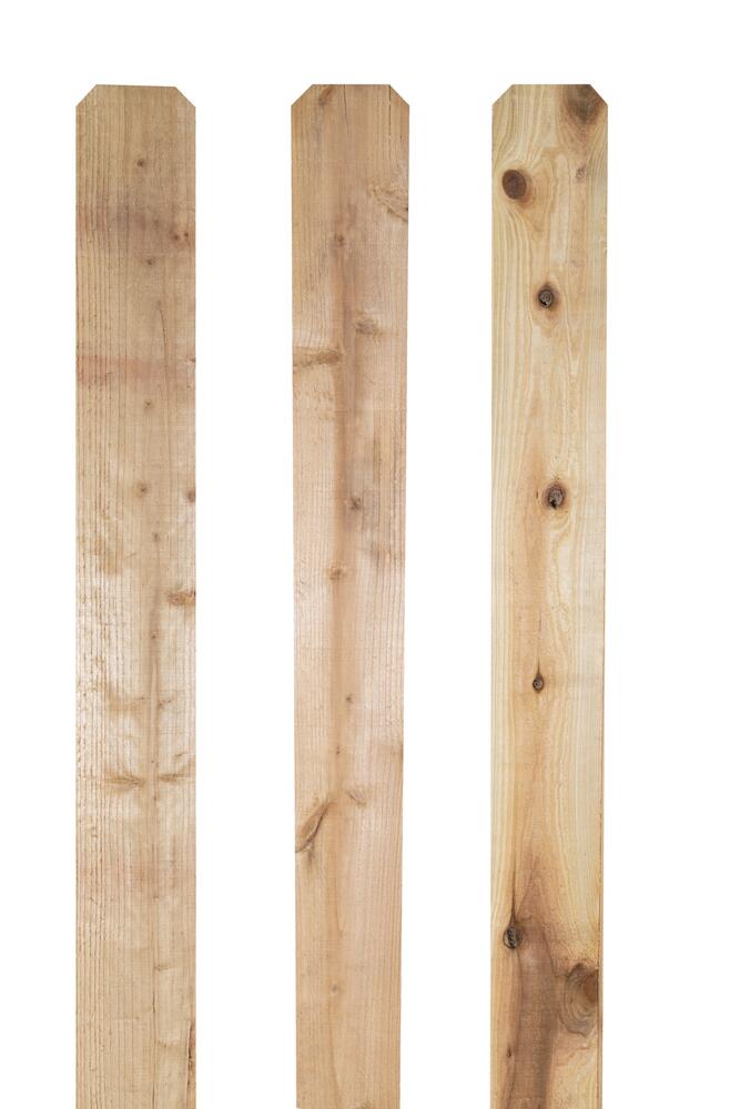5/8x3.5x6FT Kiln Dried Cedar Fence Picket